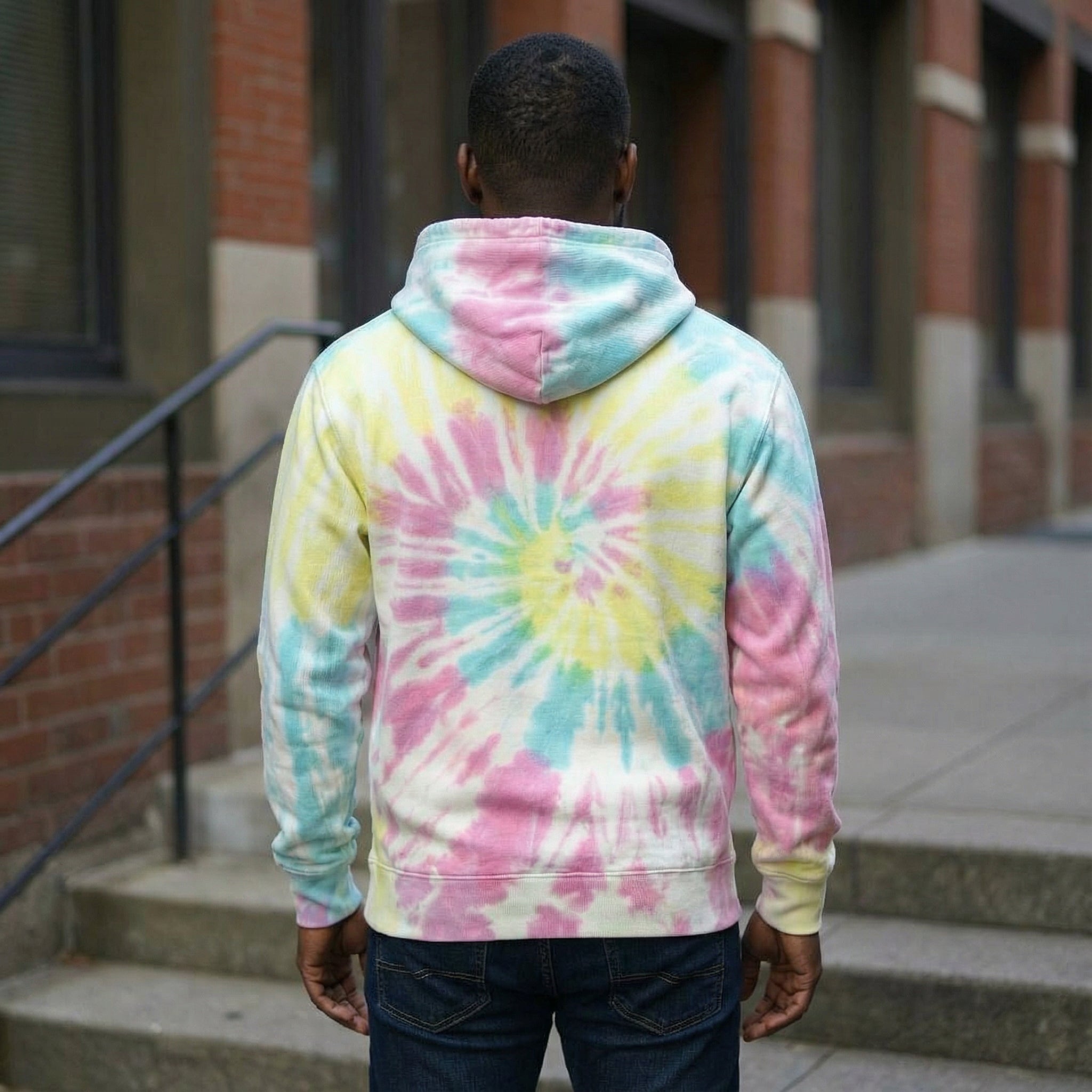 Rugrats Themed-Success Junkie Tie-Dye Hoodie